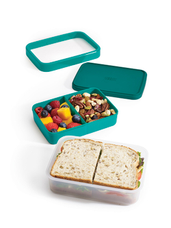 Ланч-бокс компактный goeat™, 13,5х6,5х19 см, изумрудный