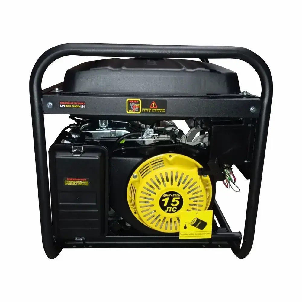 Генератор бензиновый DY-S8,0А Huter - 6,5 кВт; ручной стартер