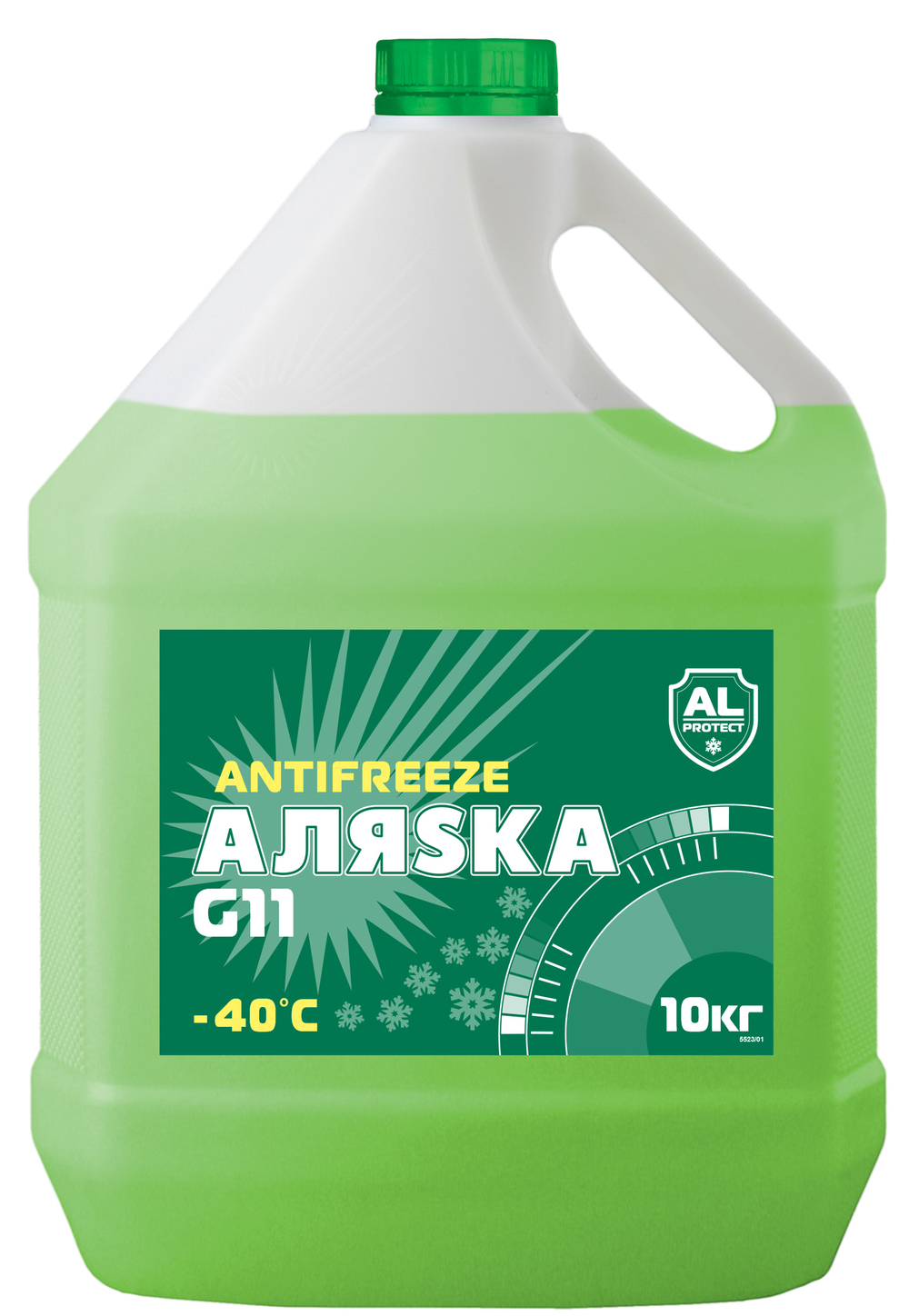 Антифриз Аляска green - 40 G11 10 кг