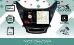 Магнитола для Hyundai Elantra 2011-2013 (до рестайлинга) - Vaycar VA23-0360 на Android 13, 8-ядер, 2Гб-32Гб, 4G SIM-слот