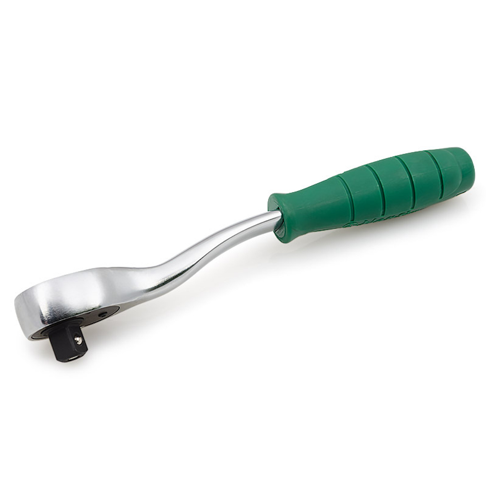 Трещотка 1/4' с быстрым сбросом, с изогнутой рукояткой Hans 2162GQ