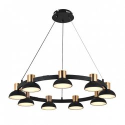 Подвесная люстра Indigo Traforo 11059/9P Black