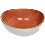 Салатник керамический «Corsica orange» 14*13*6см