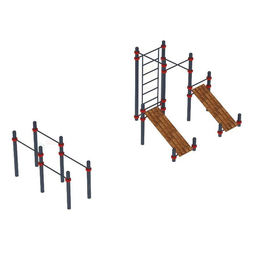 Воркаут 28 Уличный атлетический комплекс