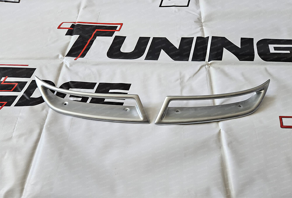 Имитация насадок глушителя (серебро) Skoda Octavia A7