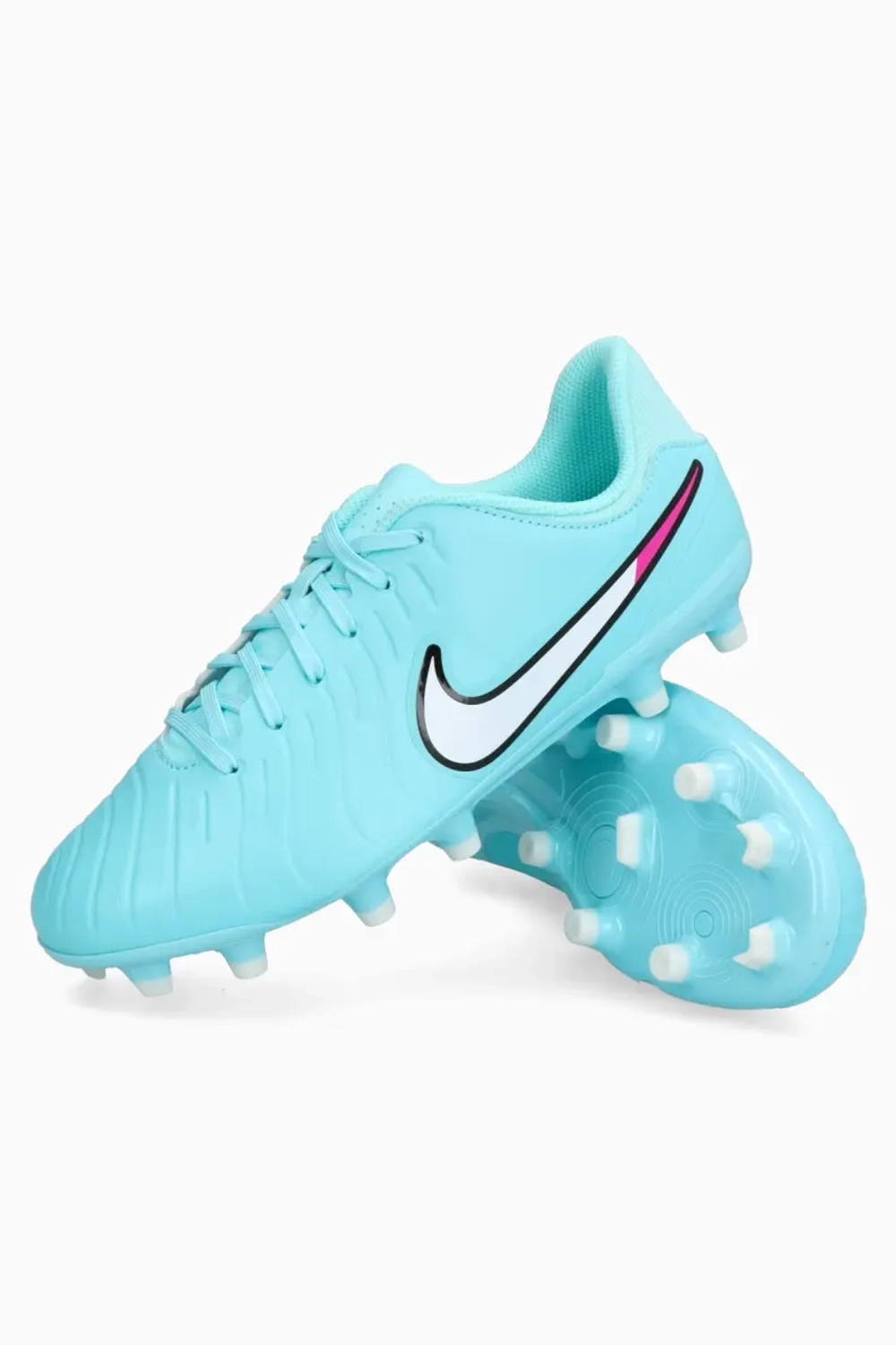 Бутсы Nike Tiempo Legend 10 Academy FG/MG Junior - голубой