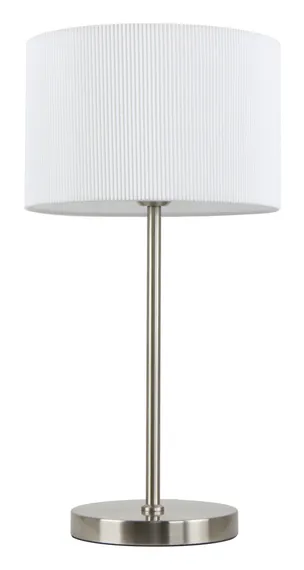 2094ATL SATIN NICKEL+WHITE (1) Наст.Лампа NW