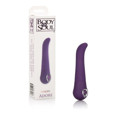 Вибратор для точки G Body & Soul Adore (Цвет: фиолетовый)