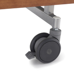 Кровать электрическая MED-MOS DB-2B с поворотным креслом в правую сторону (коричневый)