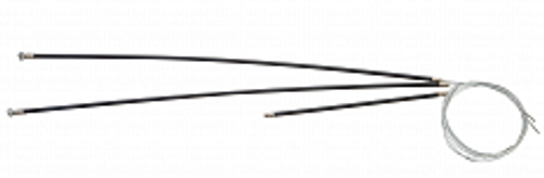 Комплект тросов тормоза с оболочкой, 2 троса (430,800мм) 3 оболочки (440,185,1750мм)