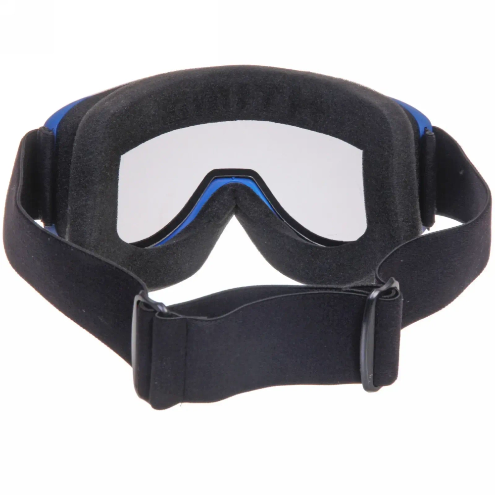 Очки горнолыжные SH001, синяя оправа/черная линза