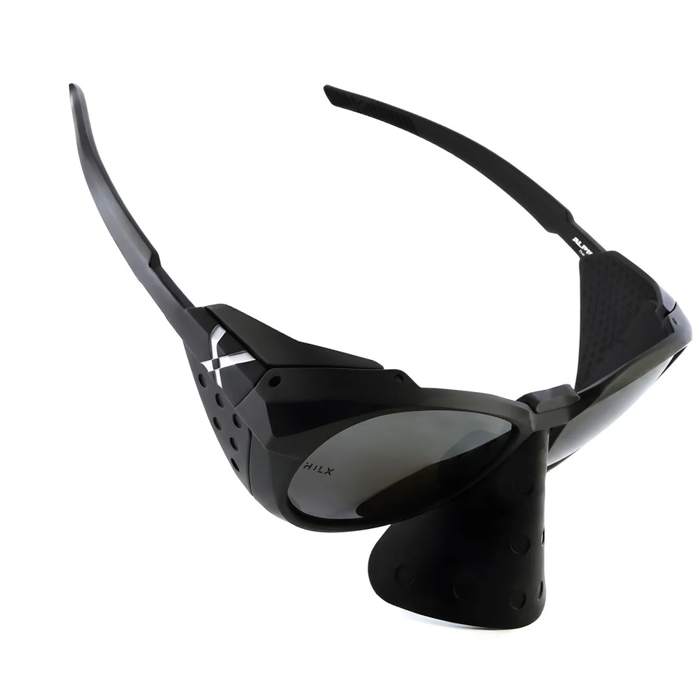Спортивные очки HILX Oracle / Matt Black / Black Mirror Lens + Brown Mirror Polarized