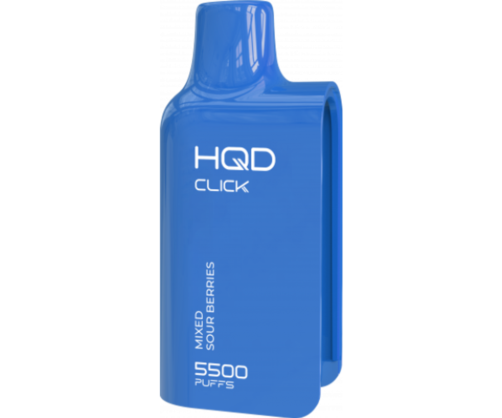 Картриджи HQD Click 5500 Микс кислых ягод купить в Москве с доставкой по России