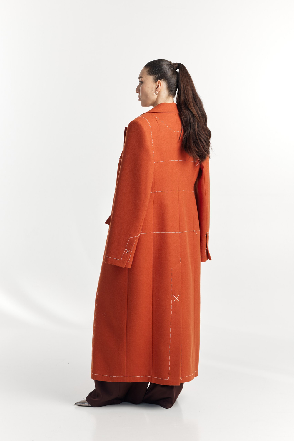 Пальто макси ПОРТНОВСКОЕ