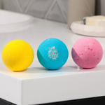 Набор из 3 разноцветных бомбочек «Мороженое для ванны»