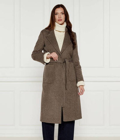 Шерстяное пальто RUNAWAY1 MAX&Co. - коричневый(6016134)