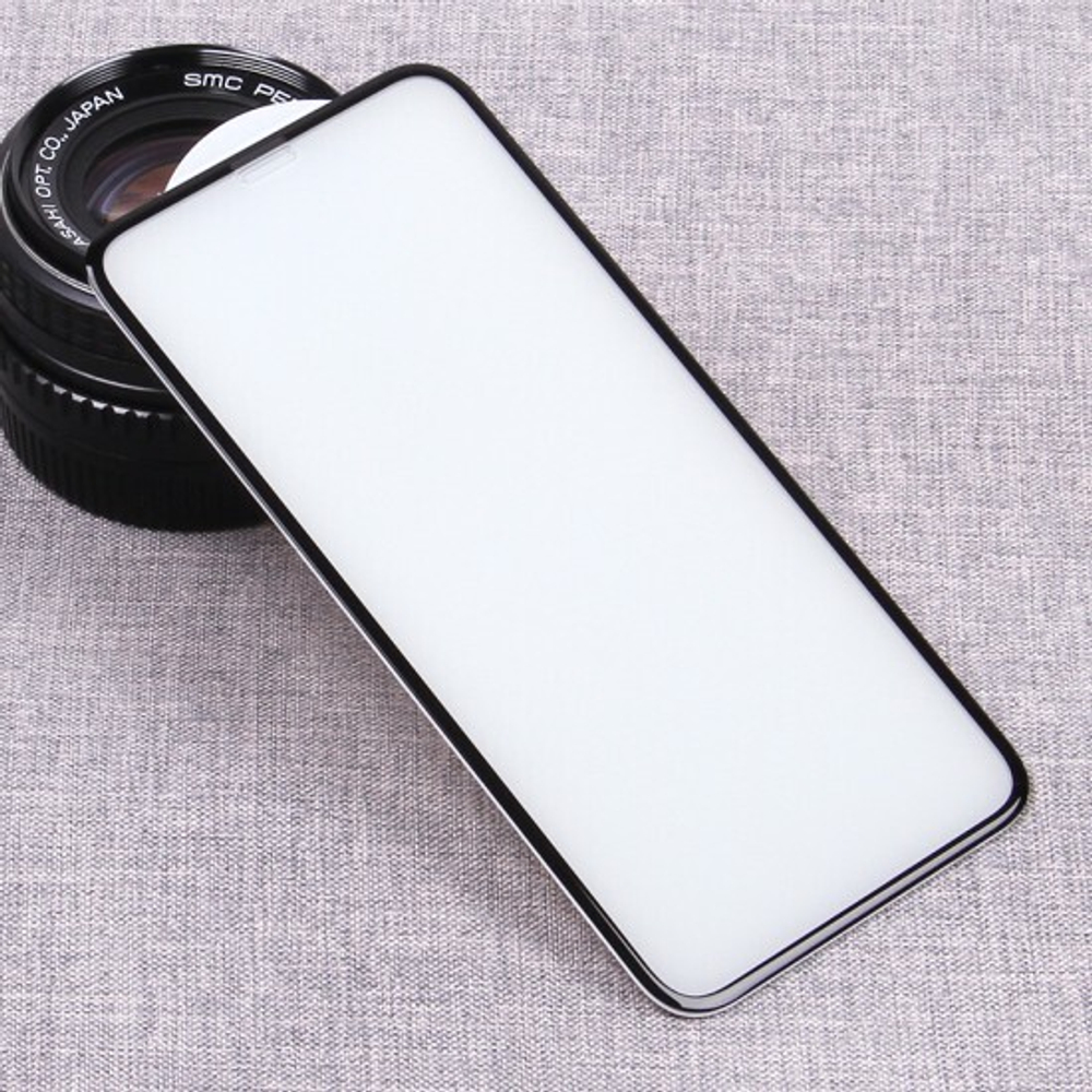Защитное стекло 5D CM Premium Glass для iPhone X/XS на полный экран, 010571 Черный