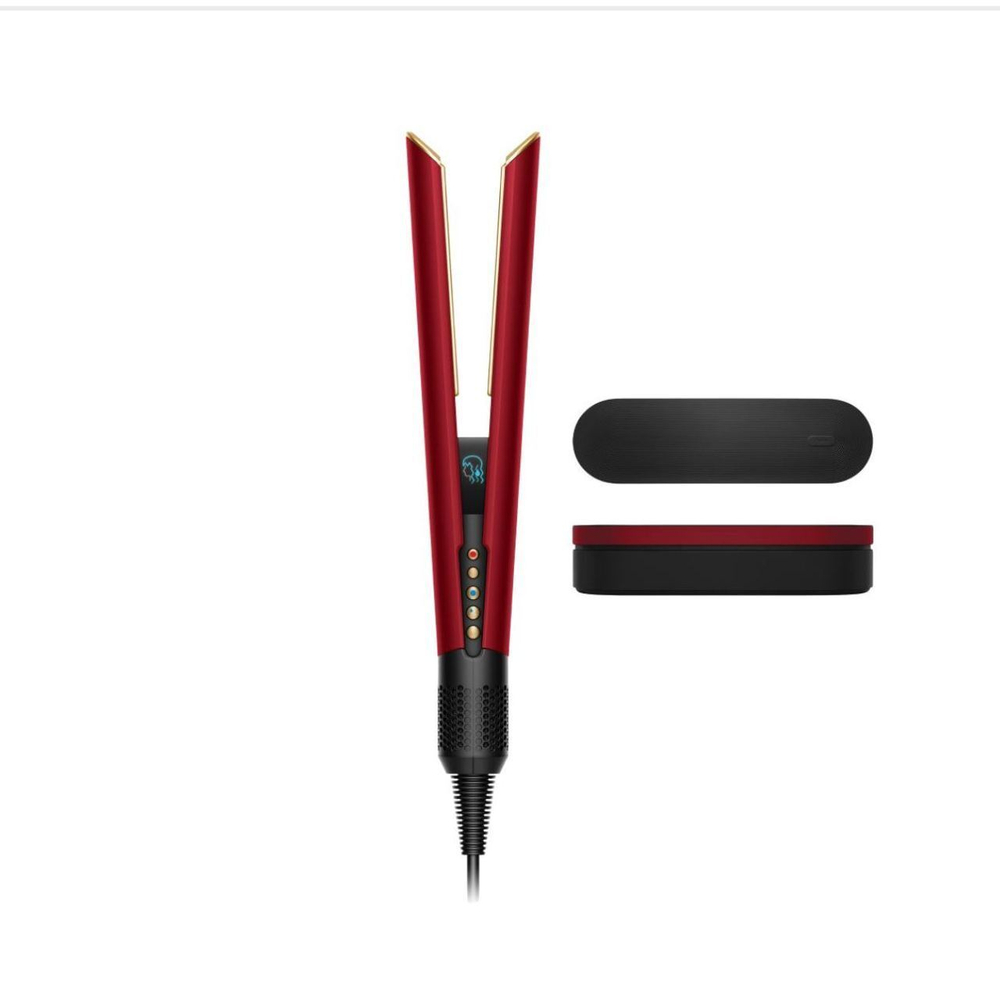 Выпрямитель Dyson Airstrait HT01 Red Velvet/Gold(CN) с кейсом