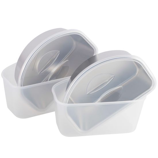 Ланч бокс 750 мл. Kamille KM 2138 (пластик, нержавеющая сталь)