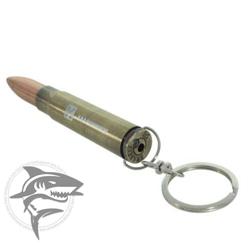 Брелок-пуля (в наборе ручка, лазерная указка, фонарик), с логотипом Калашников