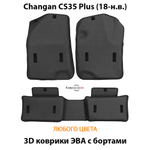 Автомобильные коврики ЭВА с бортами для Changan CS35 Plus (18-н.в.)