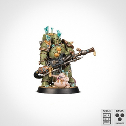 Plague Marine Kill Team: Heavy Gunner (Morslug Heavy Paguespewer)