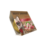 Влажный корм консервы для кошек курица с клюквой в желе для стерилизованных Best Dinner Cat Holistic 0,075кг