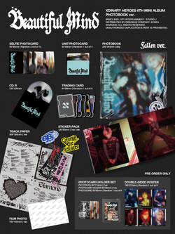 Альбом Xdinary Heroes - Beautiful Mind (PHOTOBOOK Ver.)