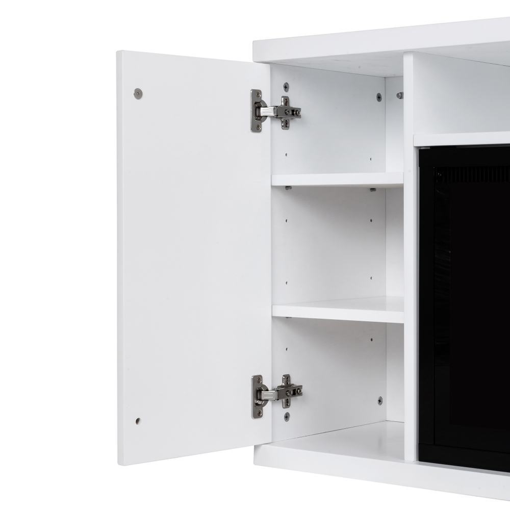 Каминокомплект Real Flame Bergen 42/BV WT с очагом Beverly 1000 (без обогрева)