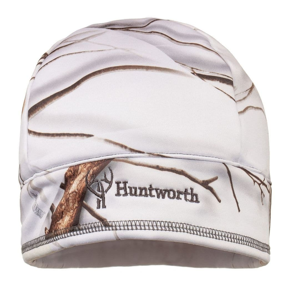 Шапка Huntworth Fleece (Snow Camo) белый камуфляж