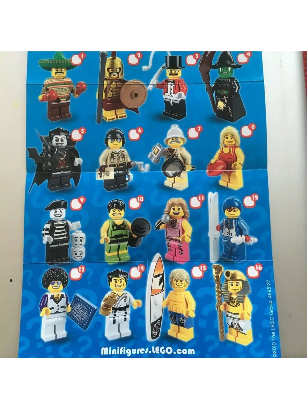 Минифигурки LEGO Minifigures 8684 Серия 2