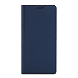 Чехол книжка синего цвета для смартфона Samsung Galaxy S26 Ultra, серия Skin Pro Series от Dux Ducis