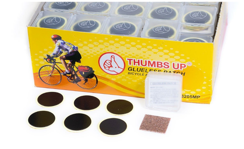 Аптечка TRIX заплатки самоклеющиеся: Ø25мм-6 шт., наждачка-1 шт.