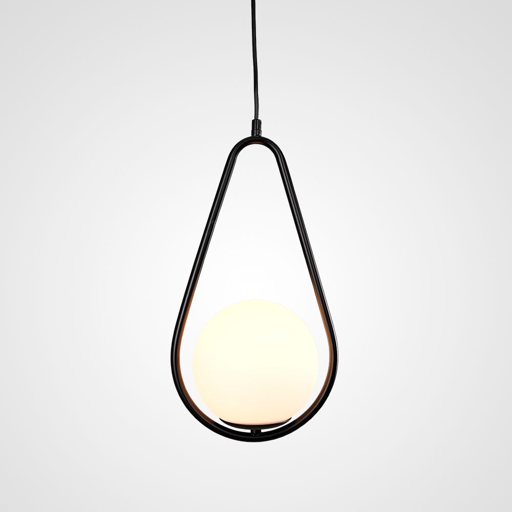 Подвесной светильник HOOP DROP Black