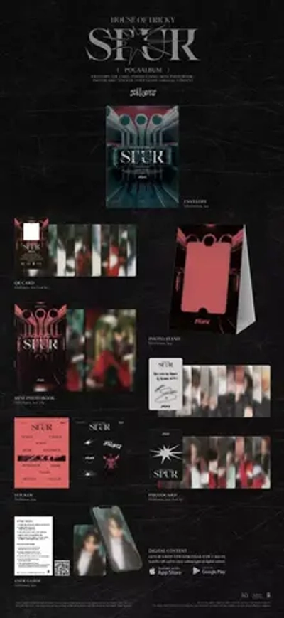 Альбом XIKERS - HOUSE OF TRICKY : SPUR [POCAALBUM ver.]
