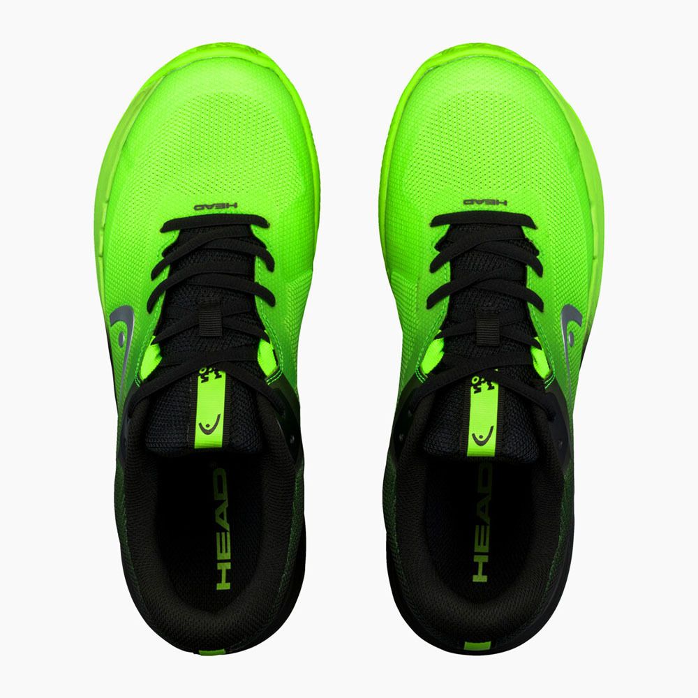 Кроссовки теннисные мужские HEAD Sprint Evo 3.5 Clay 273394, р.10,5 (рос.44), черно-лаймовый