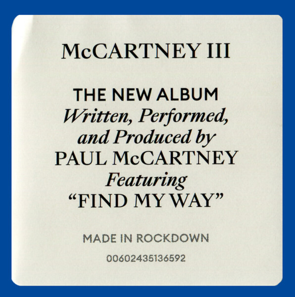 Paul McCartney / McCartney III (LP)