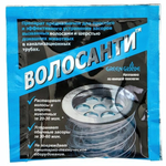 Средство ВОЛОСАНТИ для прочистки и устранения засоров в канализационных трубах от волос 35 гр