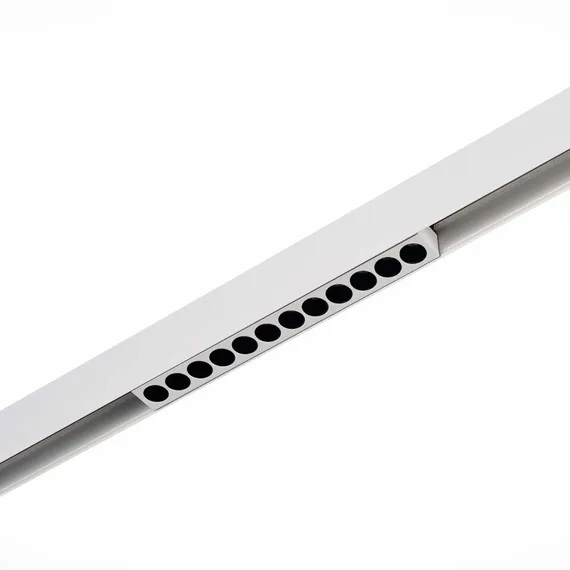 ST806.546.12 Магнитный трековый светильник Белый LED 1*12W 4000K 550Lm Ra>90 36° IP20 L220xW22xH44 4 СКАЙЛАЙН 48V