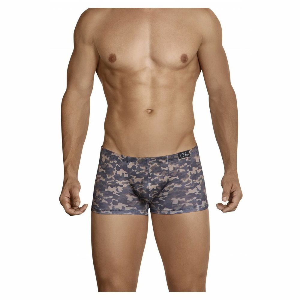Мужские трусы боксеры черные Clever Graciano Latin Boxer 242111