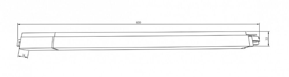 Накладной светильник Maytoni Basis TR000-1-24W4K-B