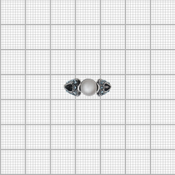 "Жемчужина" кольцо в серебряном покрытии из коллекции "Жемчужная" от Jenavi