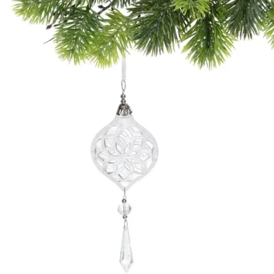 Подвеска «Сказочные узоры» 8*20 см, Белый