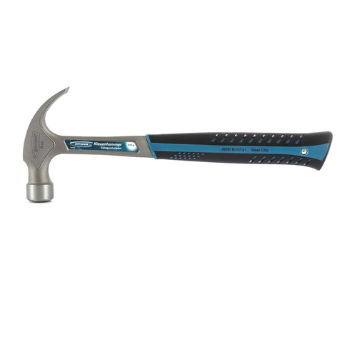 10469 Молоток-гвоздодер, 450 г, цельнокованый// Gross