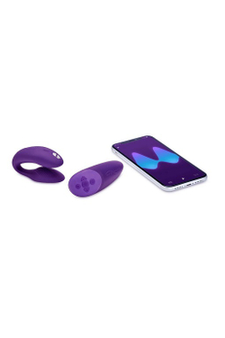 Сенсорный вибромассажер для пар We-Vibe Chorus Purple