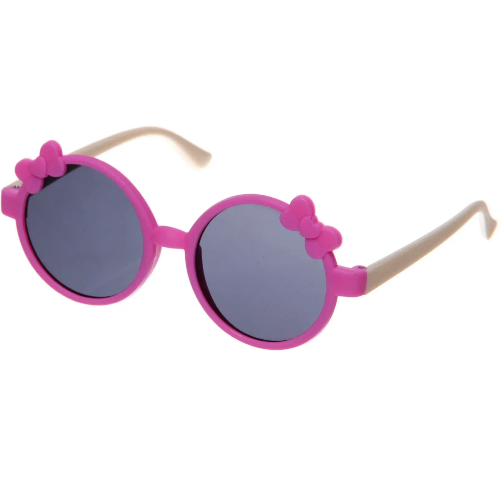 Очки солнцезащитные детские «ЛЕТОЗДЕСЬ», бантики, микс 6 цветов