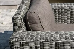 "Боно" лаунж-зона из искусственного ротанга, цвет графит