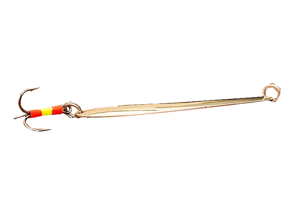 Блесна зимняя Winterlures Кент Судаковая 80мм 16г Тройник, Серебро