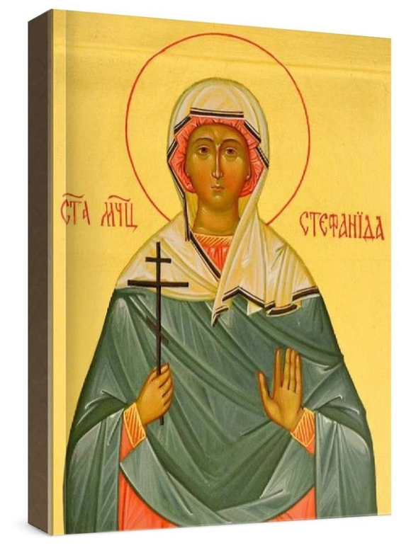 Стефанида Дамасская (рукописная икона)