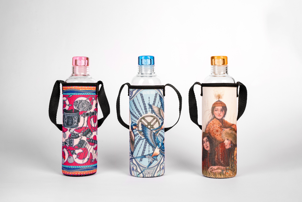 Бутылка стеклянная Батыр